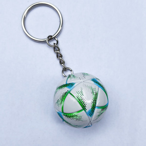 Porte-clés mascotte en PVC en forme <span class=keywords><strong>de</strong></span> <span class=keywords><strong>ballon</strong></span>, multicolore, lignes courbes, pour fans <span class=keywords><strong>de</strong></span> football féminin, souvenirs des États-Unis, <span class=keywords><strong>du</strong></span> Canada et <span class=keywords><strong>du</strong></span> Mexique 2026 - Product Image 2