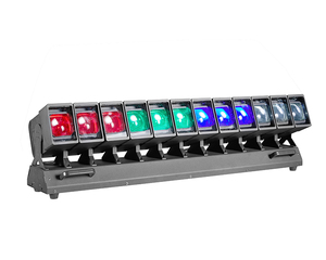Projecteur matriciel professionnel 12*60W avec LED RGBW et contrôle DMX512 pour éclairage dynamique mural KTV, fêtes et mariages - Product Image 1