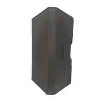 Haut-parleur de sonorisation actif en plastique professionnel de 15 pouces avec DSP pour Bluetooth et USB Audio alimenté en extérieur pour une utilisation sur scène