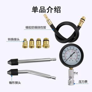 Cylinder Pressure <b>Gauge</b> Mechanical Compression Testing Tool M10 M14 M12 M18 For Automotive Engine Repair - Product Image 2