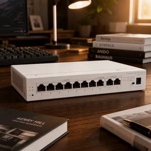เกตเวย์บริการหลากหลา<span class=keywords><strong>ย</strong></span> Huawei EKitEngine S380-S8P2T, 2GE WAN + 8GE PoE+ LAN, รองรับ PoE 124W, เราเตอร์ AC - Product Image 1