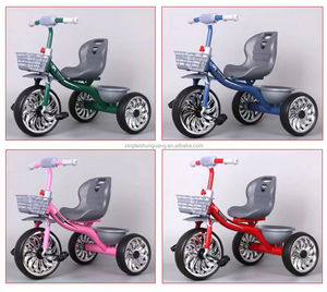 Nouveauté 2025 Article le plus vendu Tricycle pour bébé Marcheur pour enfants Prix d'usine Jouet à roulettes Tricycle à trois roues pour enfants - Product Image 4