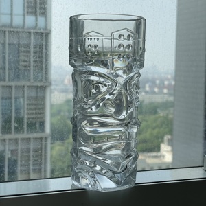 Style Tiki créatif 15oz cristal sans plomb motif maya verre à bière jus d'eau tasse en verre verres Tiki - Product Image 5