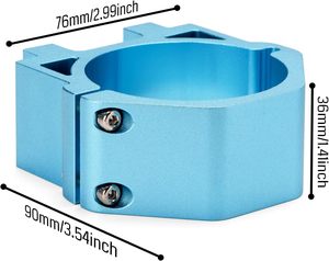 Support de broche <span class=keywords><strong>CNC</strong></span> en aluminium <span class=keywords><strong>Genmitsu</strong></span> de 65 mm de diamètre pour machines de la série 3018-PRO/4040/3020-PRO MAX V2, fabrication par électroérosion à fil, fabriqué en Chine - Product Image 4