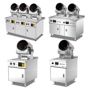 Robot de cuisine commercial intelligent Machine à frire le riz frit automatique <span class=keywords><strong>Cuiseur</strong></span> rotatif électrique pour restaurant - Product Image 3