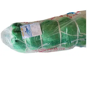 Nylon màu xanh Monofilament mang Net Trung Quốc với Float cá bẫy cho nước mặn shoal câu cá PA đôi câu cá ngành công nghiệp