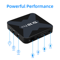 TX9 Pro Upgrade Tx10 Pro H313 kotak TV Atv cerdas, dengan android 13 Quad Core RAM 4GB ROM 32GB, set-top Box android 4K Ultra HD WiFi