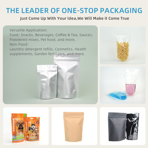 <span class=keywords><strong>Prix</strong></span> d'usine – Sachet refermable antistatique et résistant aux perforations en papier kraft avec fenêtre personnalisée - Product Image 4