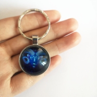Porte-clés drapeau national Afrique du Sud Égypte Libye Tunisie Éthiopie Maroc Pendentif en cristal Bijoux Vente en gros pas cher Souvenir drapeau
