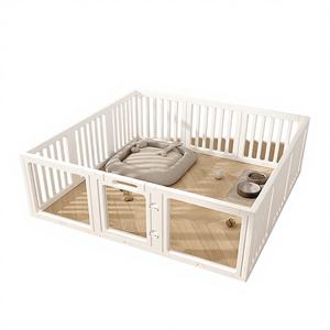 คอกกั้นสุนัขพลาสติกทันสมัย ขนาด <span class=keywords><strong>10</strong></span>+2 80*120*60 ซม. ประกอบง่าย พับเก็บได้ สำหรับลูกสุนัขและสัตว์เลี้ยงขนาดเล็กถึงกลาง - Product Image 1