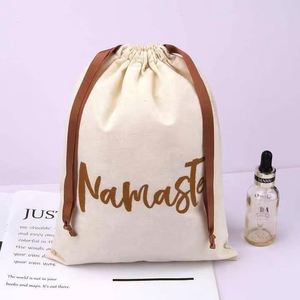 Bolsas Grandes de Lino con Cordón, Bolsa de Embalaje de Lino, Bolsa de Regalo Ecológica Personalizada con Cordón - Product Image 6