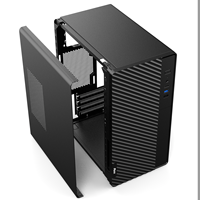 Ruix M01 M-ATX/Mini-ITX Office Case 4 PCI Slots Simple Style Aluminum Alloy Desktop Computer Mid Tower in Stock