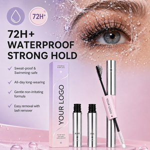 Pegamento para Pestañas 2 en 1 de Doble Punta, Adhesión Fuerte de 48H, Resistente al Agua 72H, Sin Residuos Pegajosos, Sin Grumos, Fácil de Remover, Suave y No Irritante - Product Image 2