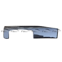 Accessoires intérieurs de voiture, acier inoxydable époxy poli haute brillance, noir carbone, décoration pour E46 M3 2D 2 portes gauche