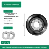 Coupe-tube professionnel réglable rapide pour cuivre, fer, acier et acier inoxydable – Couteau de coupe manuel pour tuyaux