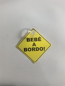 Etiqueta engomada del coche del parachoques magnético personalizado del bebé <span class=keywords><strong>a</strong></span> <span class=keywords><strong>bordo</strong></span> del coche - Product Image 2