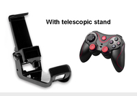 Manette de jeu sans fil X3 pas chère pour PC/mobile avec volant de direction et moteur à vibration