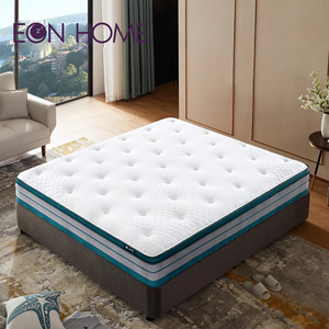 Materasso Full size in una scatola queen size full body massaggio letto in lattice materasso con rotolo compresso imballaggio logo di personalizzazione - Product Image 6