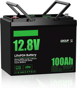แบตเตอรี่เหล็กฟอสเฟต 12v 24v 36v 50Ah 100ah 120ah 200ah 300ah ชุดแบตเตอรี่ลิเธียม 100 กิโลวัตต์ชั่วโมง - Product Image 1