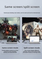 Kabel Converter USB 3.0 a ke HDTV, adaptor grafis eksternal untuk LCD TV, kabel Audio Video Driver gratis