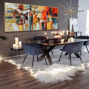 Pintura Moderna de Naturaleza Muerta, Hecha a Mano, Abstracta, en Lienzo, Arte de Pared Grande, Decoración para el Hogar, Sala de Estar, Pintura al Óleo con Textura 3D - Product Image 2