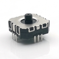 Joystick coulissant 6 broches potentiomètre multifonctionnel B10K-1 poignée à bascule avec bouton-poussoir pour PSP