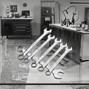 <b>Chrome</b> Finish DIY Grade 9mm 45# Steel Dual Purpose Ratchet Torque Wrench Set Customizable OEM <b>Box</b> Imperial Measurement Stock - Product Image 3
