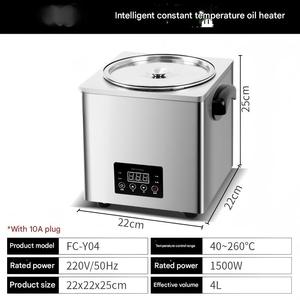 Riscaldatore Commerciale a Temperatura Costante per Olio da Cucina, Ideale per Olio Caldo su Pesce Affettato, Manzo Bollito e Noodles - Product Image 5