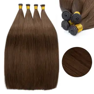 Factory Supply Wholesale Price Genius Weft Hair Extension Double Drawn 100% Human Hair