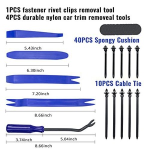 Clips de fixation pour panneaux de porte de voiture, 900 pièces, attaches en plastique et nylon pour réparation et remplacement, kit de fixation pour garnitures automobiles - Product Image 4