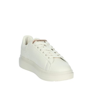 Sneakers basse da uomo stile retrò SASF240901 alla moda per scarpe da passeggio in vera pelle con fodera in vera pelle Color crema - Product Image 5