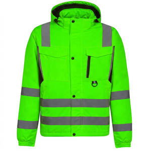 Servicio OEM ODM, Chaqueta de Seguridad Reflectante Impermeable para Trabajo, Unisex, Nueva Chaqueta de Seguridad Reflectante de Invierno para Trabajadores - Product Image 1