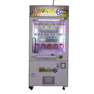 Cadeau d'amusement Redemption Golden Key Master Machine 9 15 Lots Distributeur automatique de jouets Keymaster Gift Game Game Claw Crane Machine