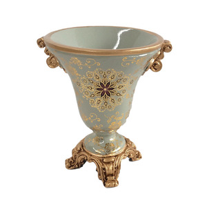 Florero de porcelana de lujo-Decoración europea para el hogar para bodas, hoteles - Product Image 5