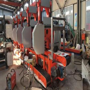 Potente máquina de sierra de cinta automática de alta calidad con cabezales múltiples para madera - Product Image 2