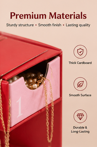 Caja de Joyería Plegable Rígida Personalizada con 12 Cajones, Embalaje Plano para Ahorrar Espacio, Caja de Cartón para Regalos de Belleza, Cosméticos y Joyas - Product Image 3