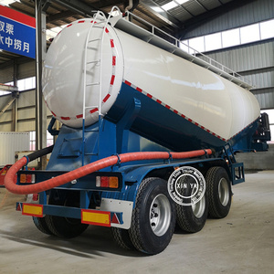 New &amp; Used 3Axle 65cbm 60Ton Pneumatic Semi Truck <strong>Trailers</strong> Dry Bulk Cement Tanker <strong>Storage</strong> Powder Transport 60Ton Tanker <strong>Storage</strong> - Product Image 3