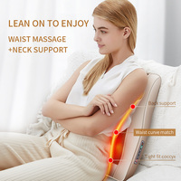 Healthpal 3D pétrissage jambe dos Massage du corps entier battre masseur manuel, masseur Shiatsu cou et dos pour bureau à domicile et voiture