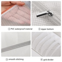 Placard de rangement pliable 7 grilles panier boîte garde-robe jean organisateur lavable insipide tissu vêtements boîtes de rangement et bacs
