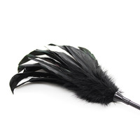 PU cuir plume Bondage fessée pagaie flirtant plume pour bdsm adulte jeu ou retenue hanche Pat fétiche