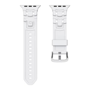 Cinturino in silicone con cassa in metallo per <span class=keywords><strong>Apple</strong></span> <span class=keywords><strong>watch</strong></span> <span class=keywords><strong>band</strong></span> per <span class=keywords><strong>apple</strong></span> iwatch 8/7/6/5/4/3/2 <span class=keywords><strong>SE</strong></span> - Product Image 2