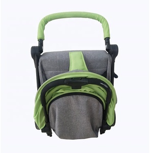Poussette bébé légère pliable d'une seule main, compacte, poussette de voyage, poussette multi-positions inclinables, <span class=keywords><strong>porte</strong></span>-bébé - Product Image 6
