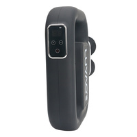 Pistolet de massage de poche à double tête sphérique, masseur musculaire compact à percussion profonde, silencieux et rechargeable pour le soulagement des douleurs du cou et du dos