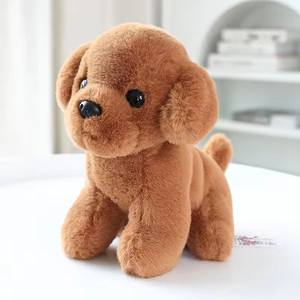 Peluche réaliste de chien bouledogue JM en gros, jouet doux pour enfants, cadeau pour les amoureux des animaux, poupée compagnon câlin - Product Image 6