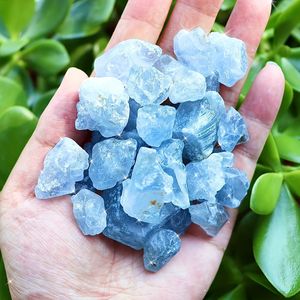 Piedras de Celestita Azul Natural al por Mayor, Piedra Celestial en Bruto para Decoración del Hogar, Fabricación de Joyas y Colección de Minerales - Product Image 4