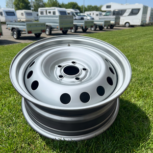 Vente chaude Jantes en acier OEM 6Jx15 15 <span class=keywords><strong>pouces</strong></span> 15x6J PCD 4x100 pour <span class=keywords><strong>remorque</strong></span> ST225/75R15 235/75R15 - Product Image 2