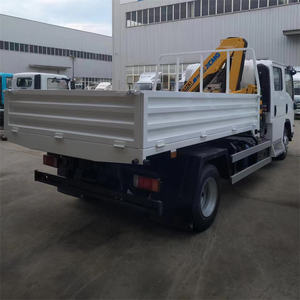 Grúa Montada en Camión de 2 Toneladas de <span class=keywords><strong>Segunda</strong></span> <span class=keywords><strong>Mano</strong></span>, Nueva, en Venta, con Caja de Carga, Brazo Articulado, Grúa Hidráulica Plegable Pequeña - Product Image 6