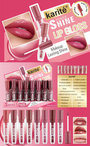 Gloss à lèvres <span class=keywords><strong>Karite</strong></span> 3 ml, brillance longue durée, base <span class=keywords><strong>de</strong></span> gloss à lèvres, vente en gros, marque privée, maquillage cosmétique, gloss à lèvres <span class=keywords><strong>de</strong></span> haute qualité, lisse - Product Image 5