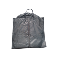 Long sac de rangement de vêtements Oxford de luxe personnalisé anti-poussière pliable portable respirant housse de vêtements pour robe de mariée voyage