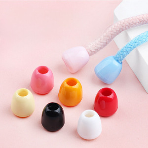 Entretoises rondes plates transparentes en <span class=keywords><strong>plastique</strong></span>, patins d'espacement en <span class=keywords><strong>plastique</strong></span> à trou central pour le renforcement des sangles de sac - Product Image 2